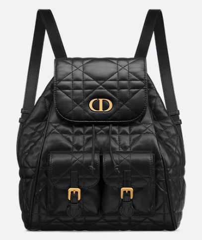DIOR Medium Dior Caro Backpack M6301UN black