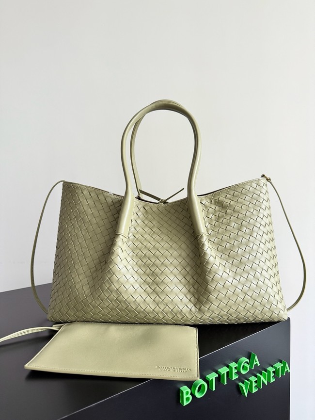 Bottega Veneta Pinacoteca 817166 Travertine&fondant