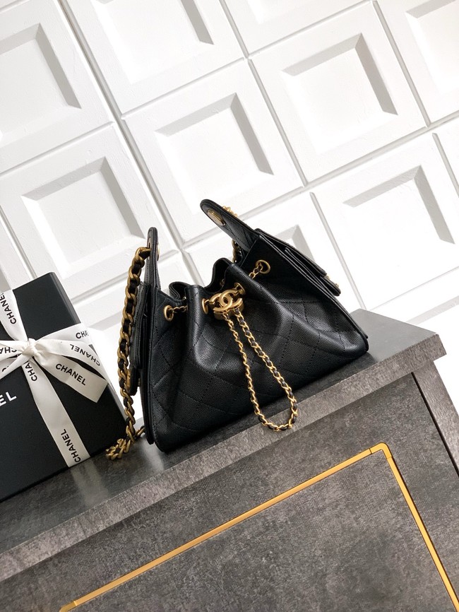 CHANEL 25 MINI HANDBAG AS5631 black