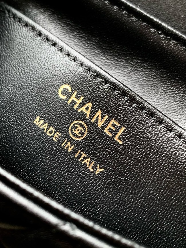 Chanel CLASSIC Original Lambskin 11.12 HANDBAG AS6563 black
