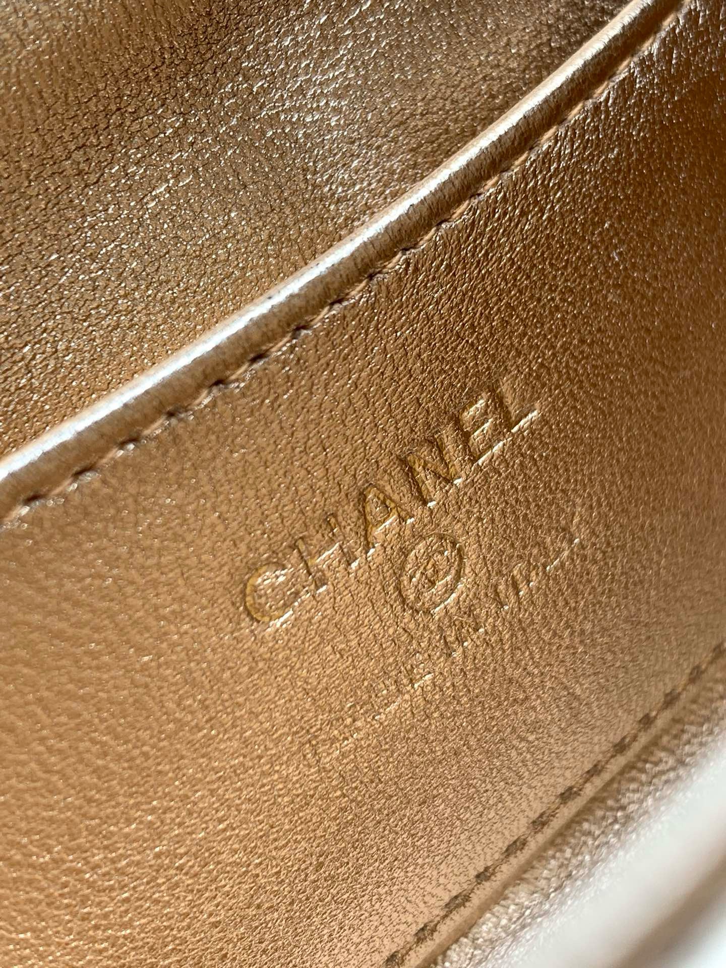 Chanel CLASSIC Original Lambskin 11.12 HANDBAG AS6563 gold