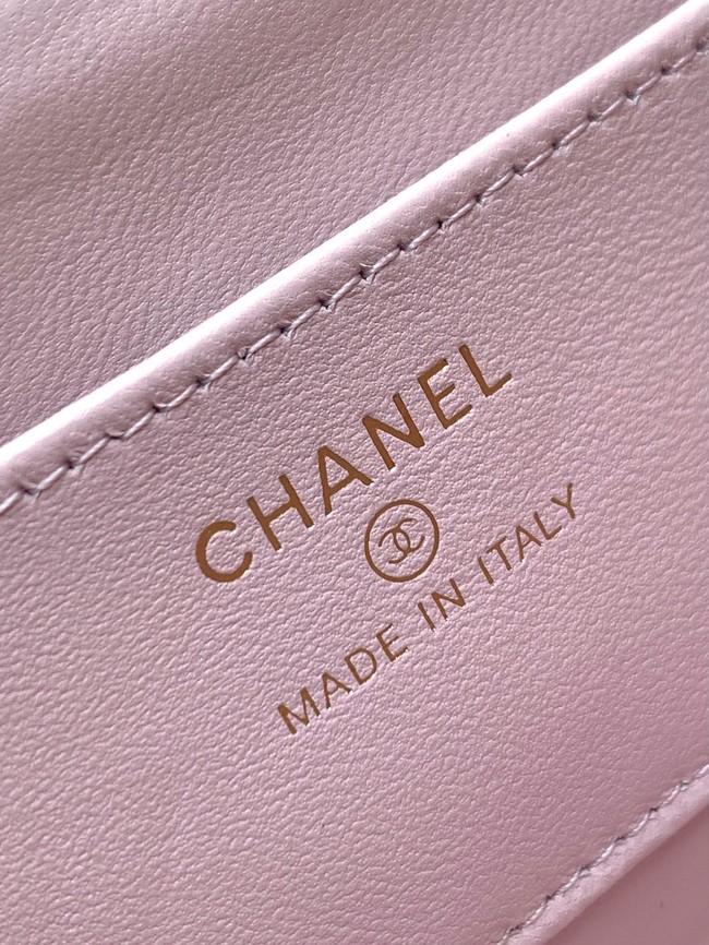 Chanel CLASSIC Original Lambskin 11.12 HANDBAG AS6564 pink