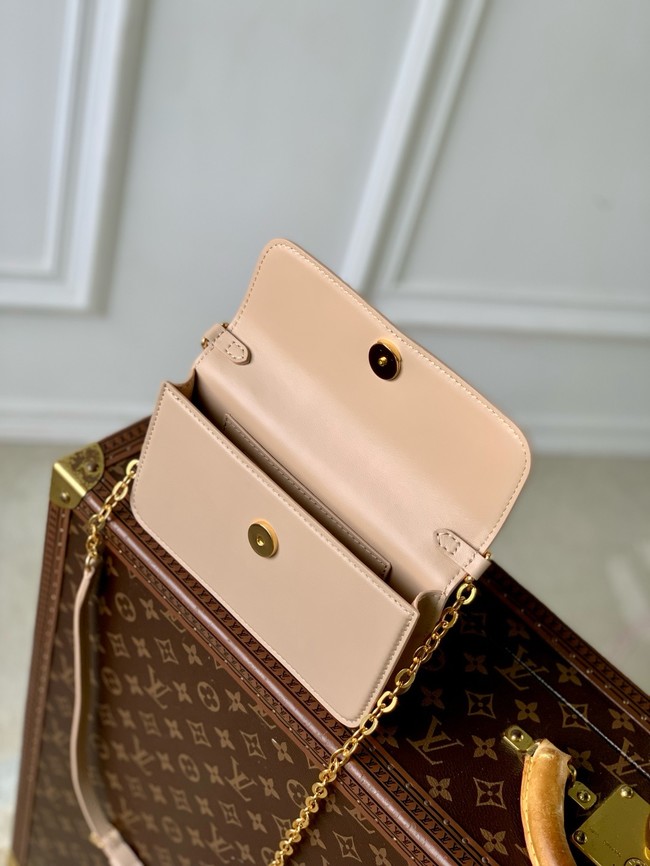 Louis Vuitton NEW Wallet On Chain LV Bloom M14581 Macchiato Cream
