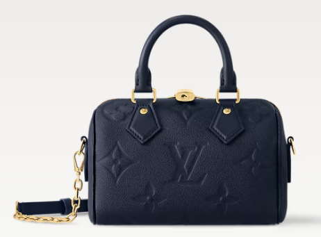 Louis Vuitton Speedy Bandouliere 20 M14200 Navy