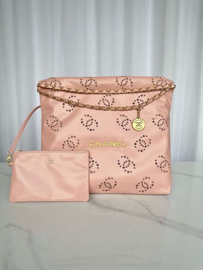 CHANEL 22 SMALL HANDBAG AS3260 pink