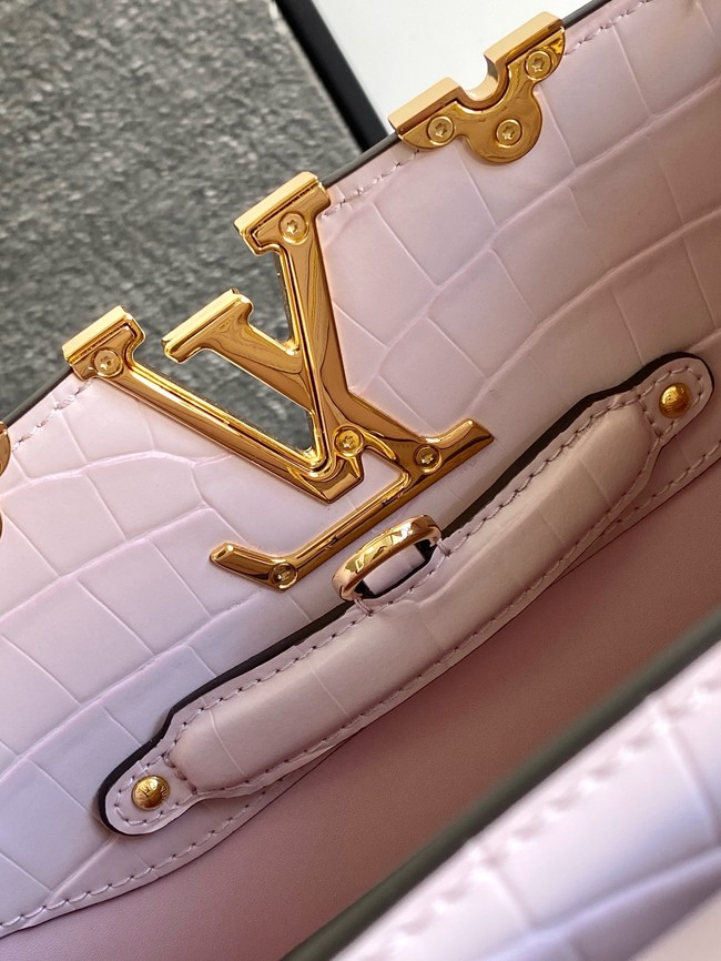 Louis Vuitton Capucines Crocodile pattern BB M86154 PINK