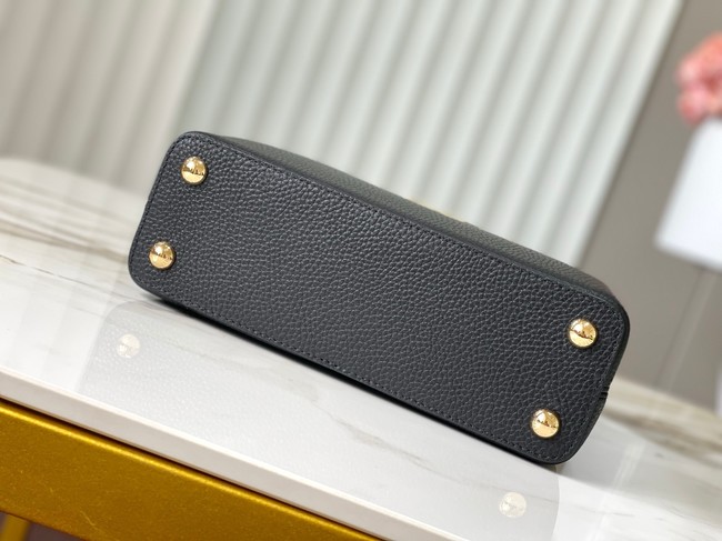 Louis Vuitton Capucines MM M23331 black&Crystal