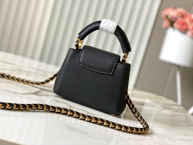 Louis Vuitton Capucines nano M24583 black
