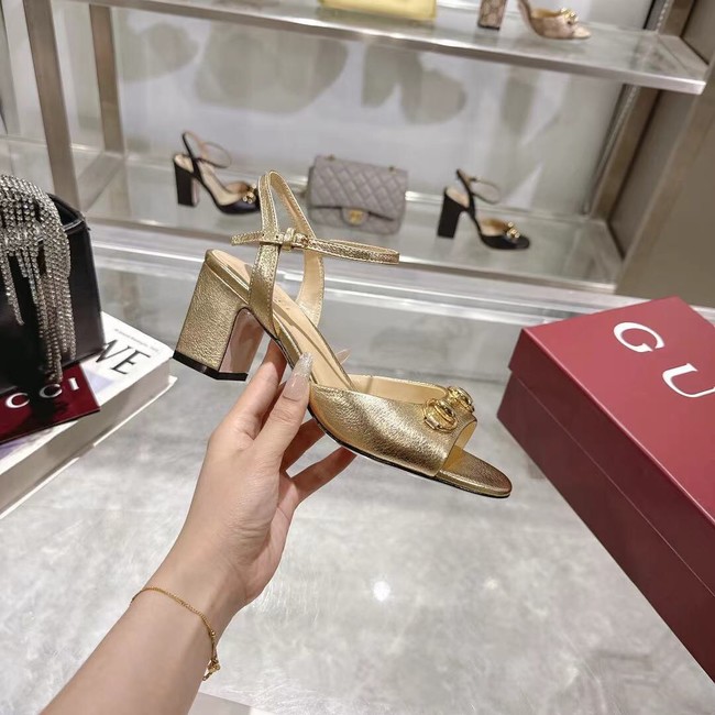 Gucci WOMENS HORSEBIT SANDAL 44938-6