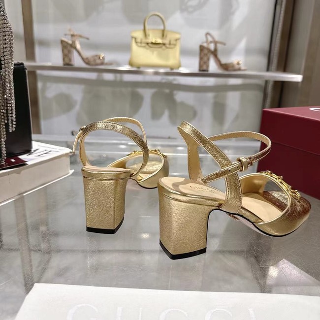 Gucci WOMENS HORSEBIT SANDAL 44938-6