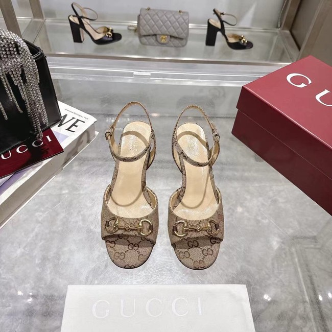 Gucci WOMENS HORSEBIT SANDAL 44938-7