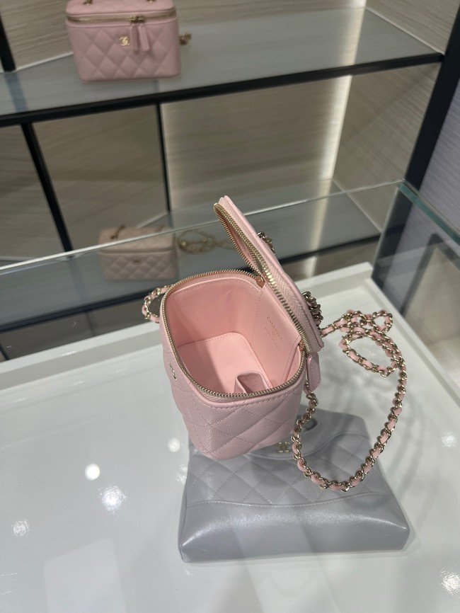CHANEL Classic Small Vanity with Chain AP1340 pink