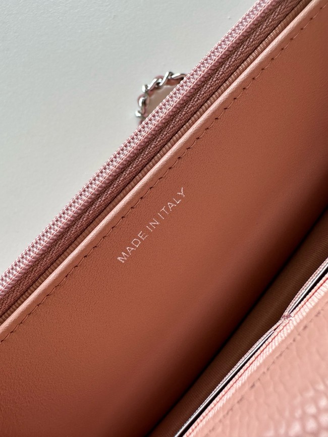 Chanel Classic Wallet On Chain Grained Calfskin AP4241-8