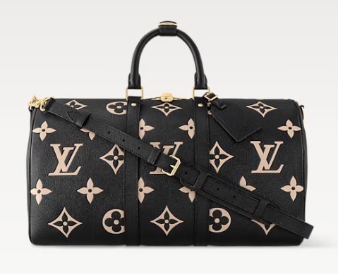Louis Vuitton Keepall Bandouliere 45 M46670 black