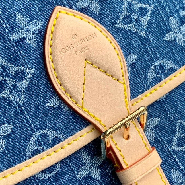 Louis Vuitton NEW Diane M13070 Denim Blue