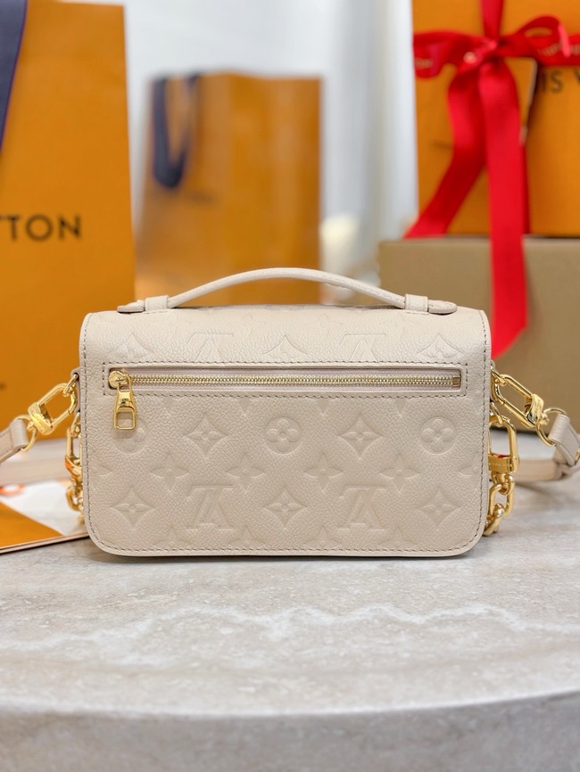 Louis Vuitton NEW Pochette Metis East West M14322 Sand