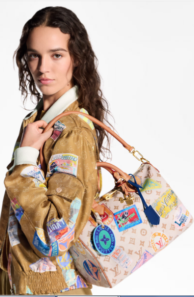 Louis Vuitton NEW Speedy Soft 30 M14587 Monogram Dune Louis Vuitton NEW Speedy Soft 30 M14587 Monogram Dune