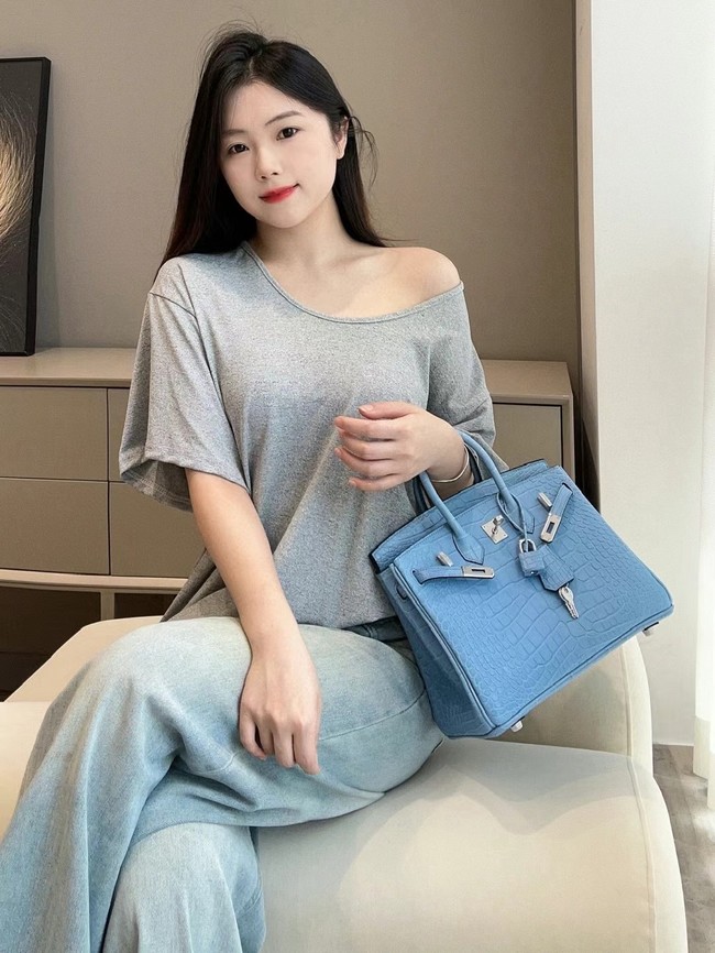 Hermes Birkin Nile crocodile leather 7765-3