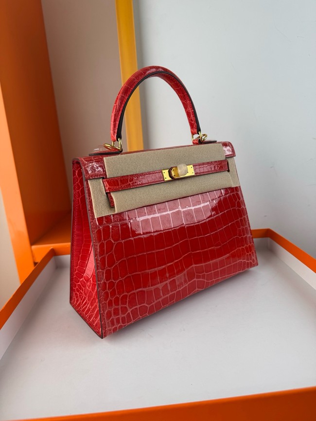 Hermes Kelly Shoulder Bags Nile crocodile leather KL3598-13