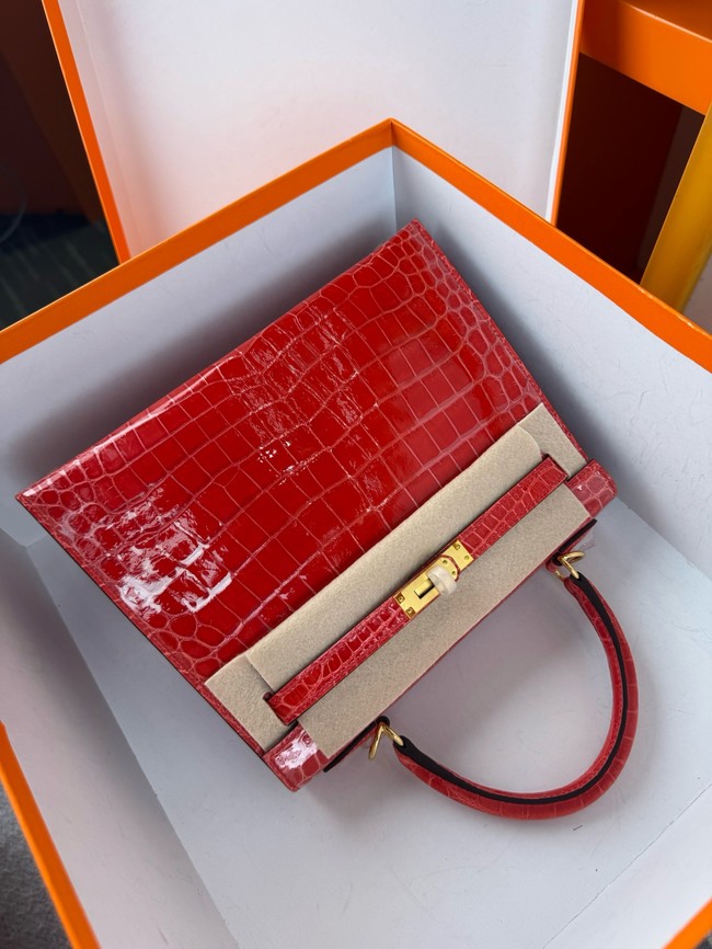 Hermes Kelly Shoulder Bags Nile crocodile leather KL3598-13
