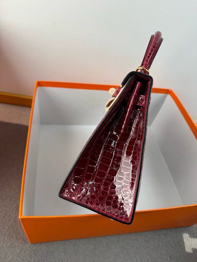 Hermes Kelly Shoulder Bags Nile crocodile leather KL3598-15