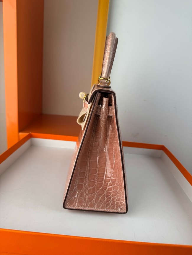 Hermes Kelly Shoulder Bags Nile crocodile leather KL3598-2