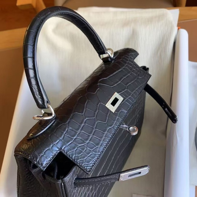Hermes Kelly Shoulder Bags Nile crocodile leather KL3598-21