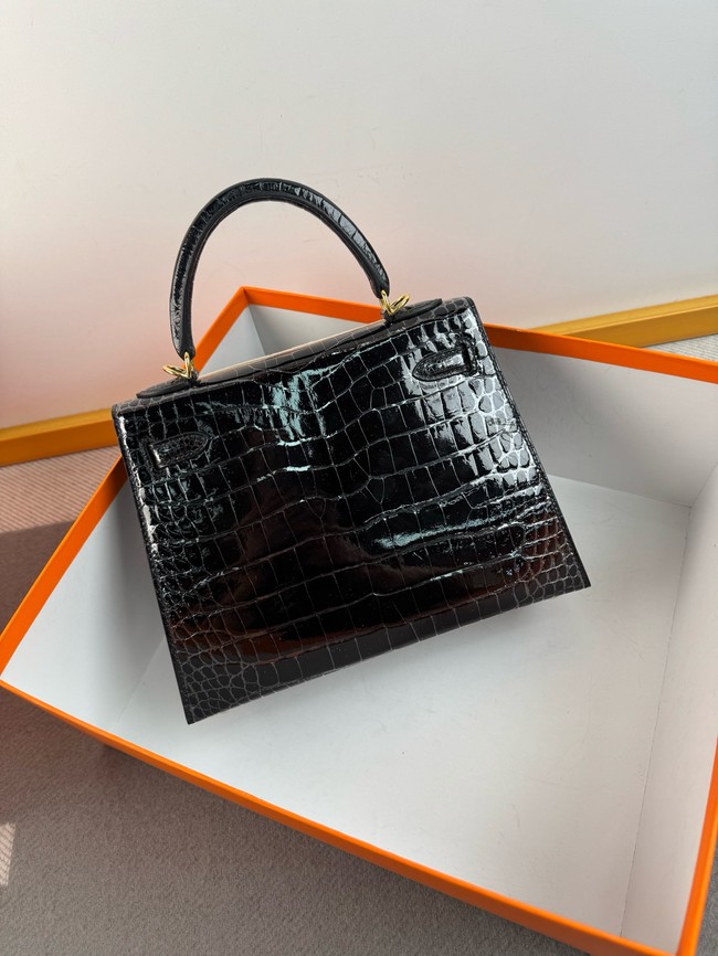 Hermes Kelly Shoulder Bags Nile crocodile leather KL3598-4