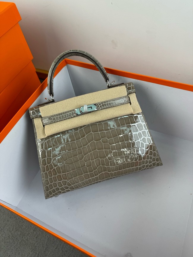 Hermes Kelly Shoulder Bags Nile crocodile leather KL3598-6
