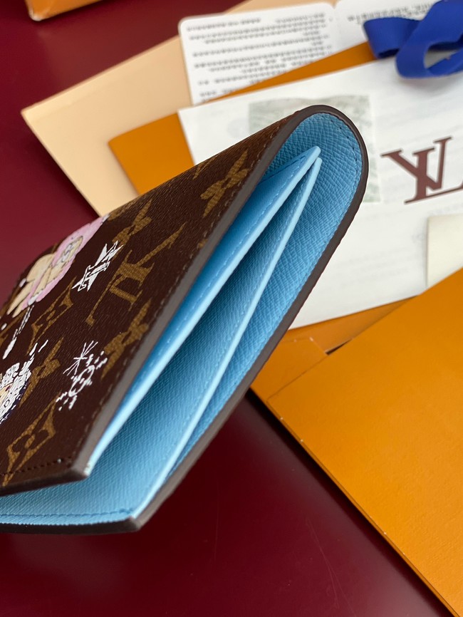 Louis Vuitton Passport Cover M14877 brown