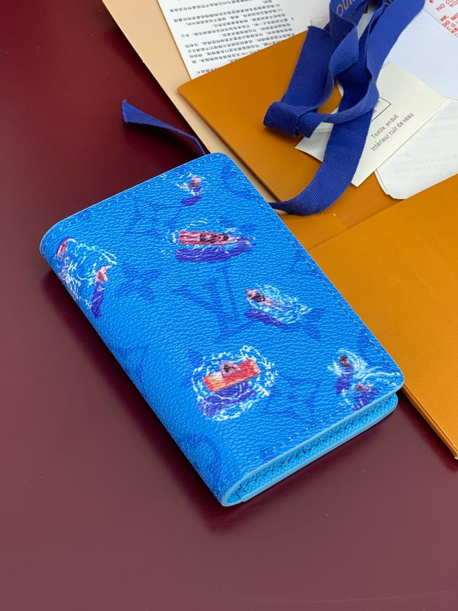 Louis Vuitton Pocket Organizer M14881 Pool Blue