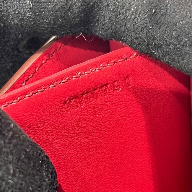 Hermes Constance Bag Nile crocodile leather 2701 burgundy