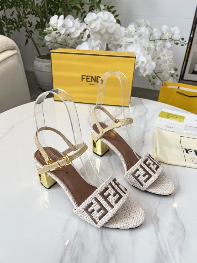 Fendi WOMENS SANDAL Heel 6.5CM 44965-2
