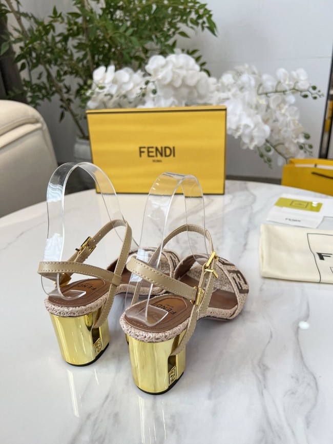 Fendi WOMENS SANDAL Heel 6.5CM 44965-3
