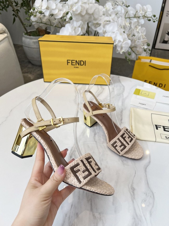 Fendi WOMENS SANDAL Heel 6.5CM 44965-3