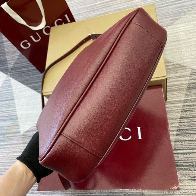 GUCCI GG MARMONT SMALL SHOULDER BAG 799863 burgundy