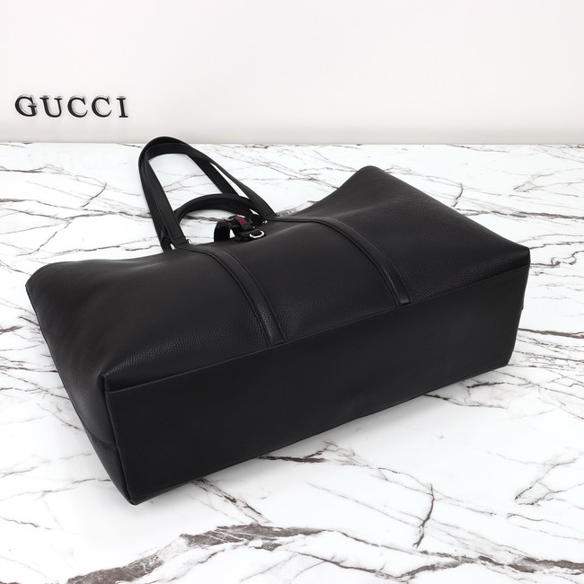 GUCCI Maxi tote bag with Web 816753 black