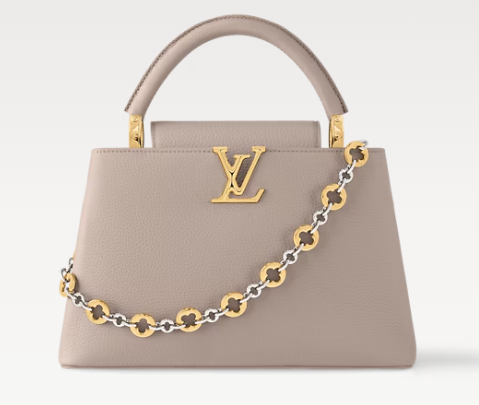 Louis Vuitton Capucines MM M12935 Galet Gray