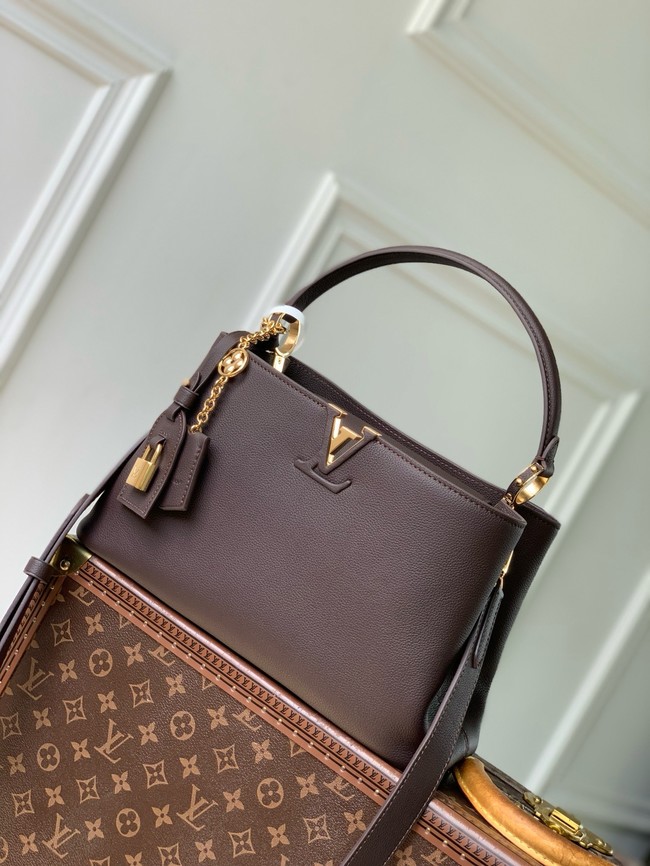 Louis Vuitton Capucines MM Souple M12929 Chocolate