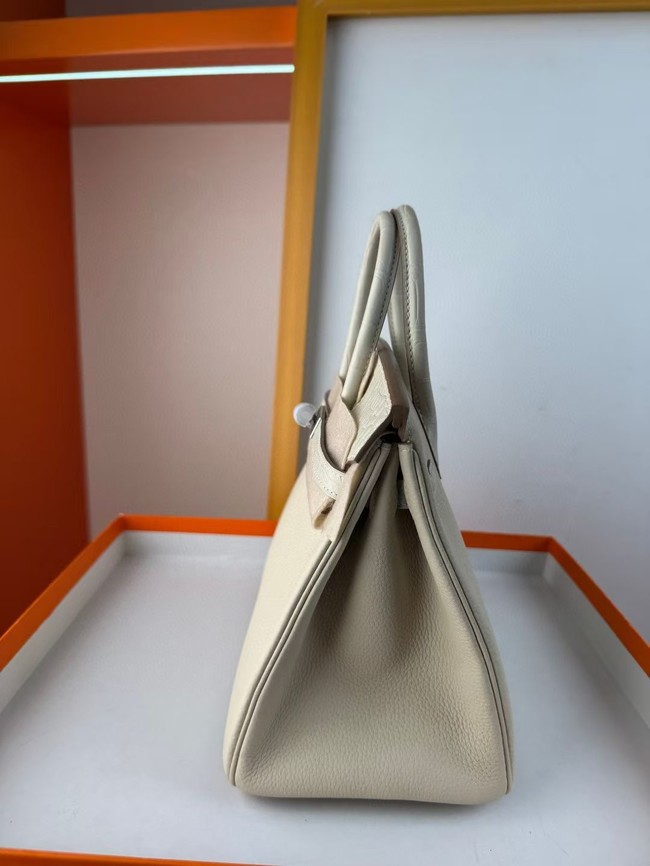 Hermes Birkin Bag Leather Nile crocodile&togo HBK2530-18