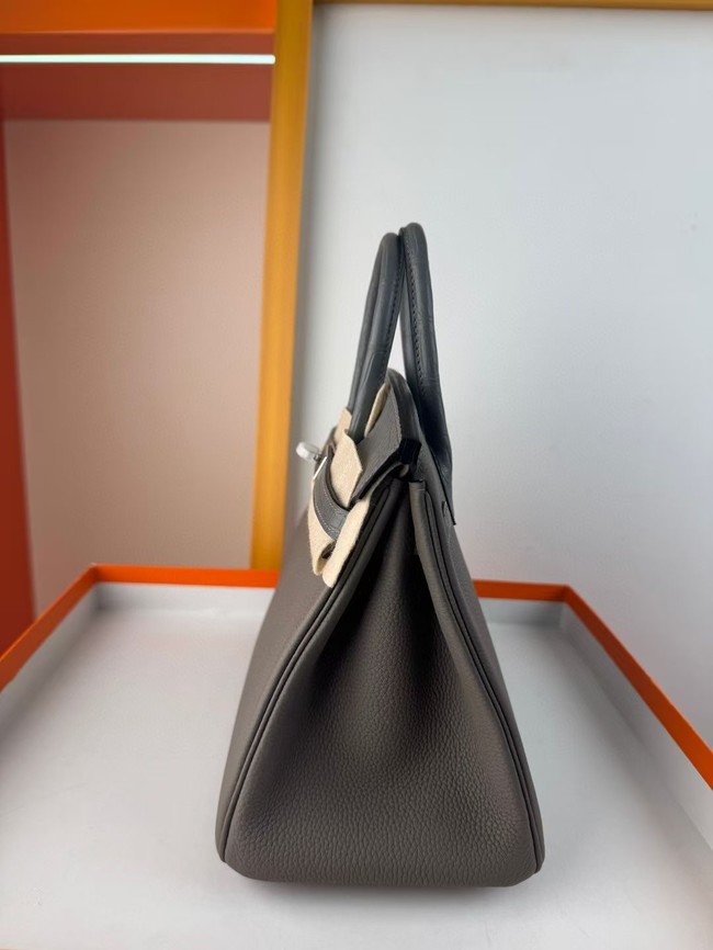 Hermes Birkin Bag Leather Nile crocodile&togo HBK2530-6