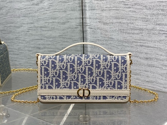 DIOR 30 Montaigne Cigale Pouch with Chain S4302