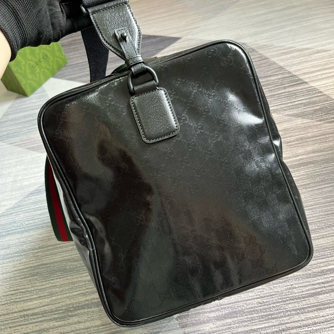 Gucci Medium duffle bag with Web 799871 black