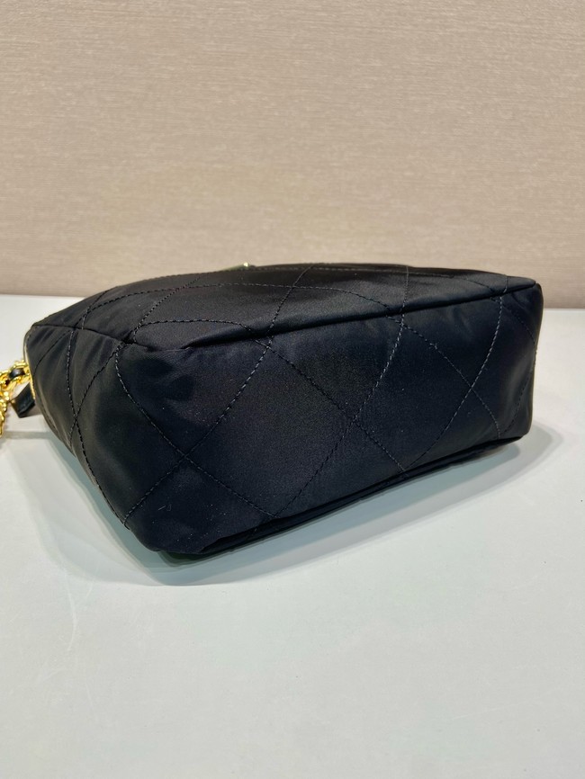 Prada Re-Edition nylon shoulder bag 1BD646 black