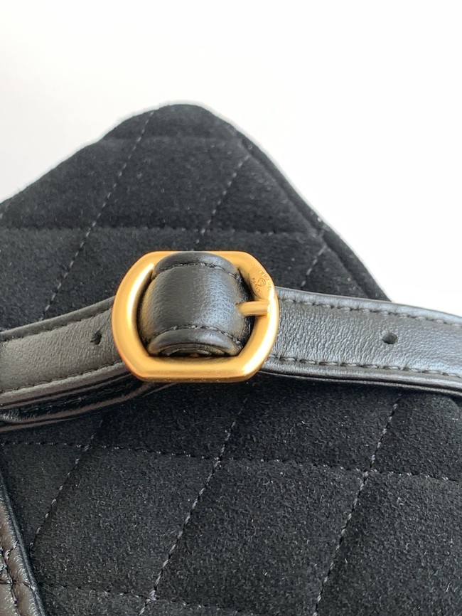 Chanel MINI FLAP BAG AS4677 BLACK