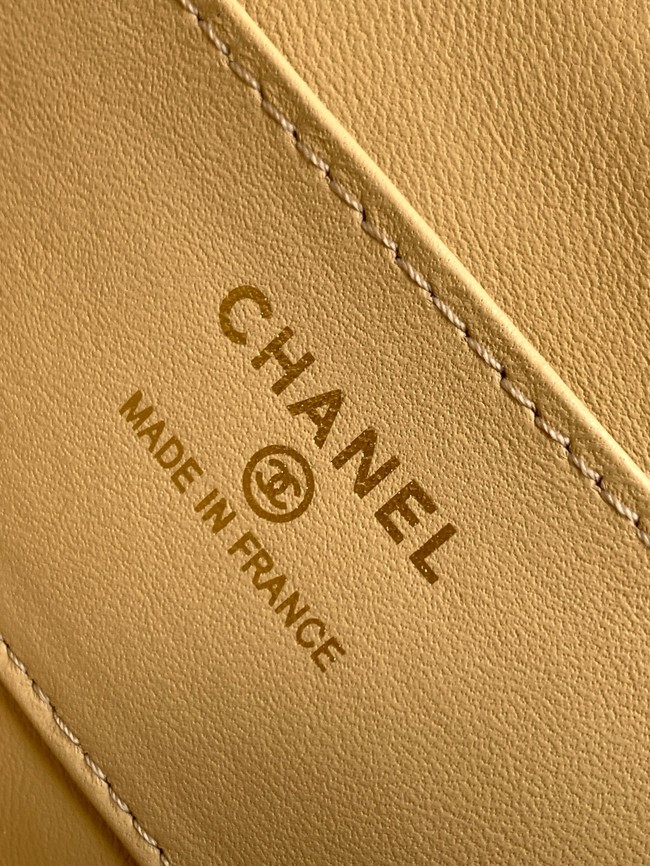 Chanel MINI FLAP BAG AS4677 TAN