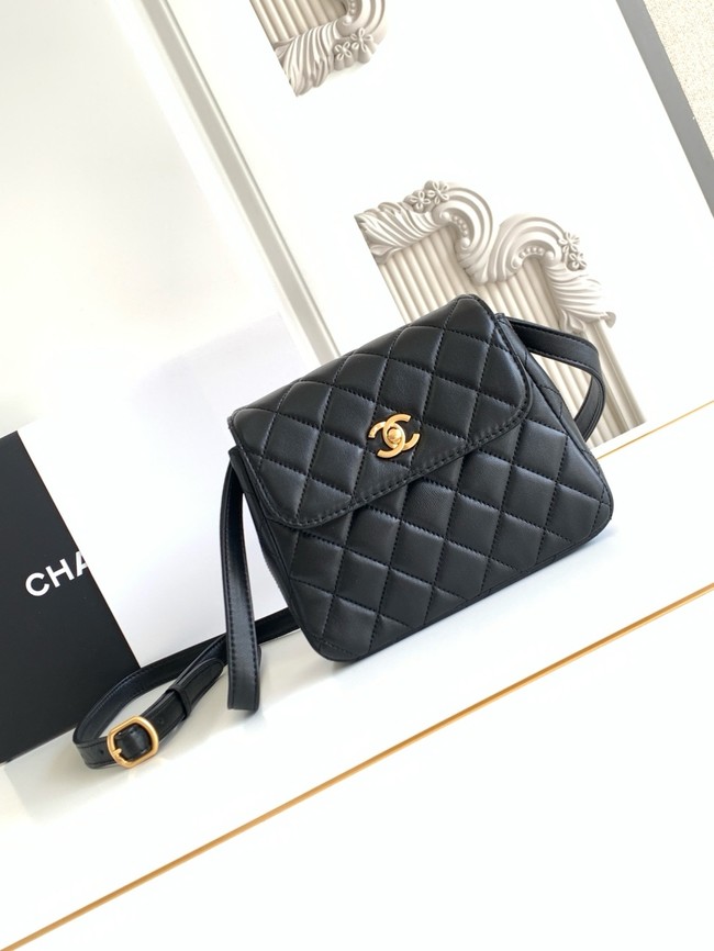 Chanel MINI FLAP BAG AS4679A BLACK