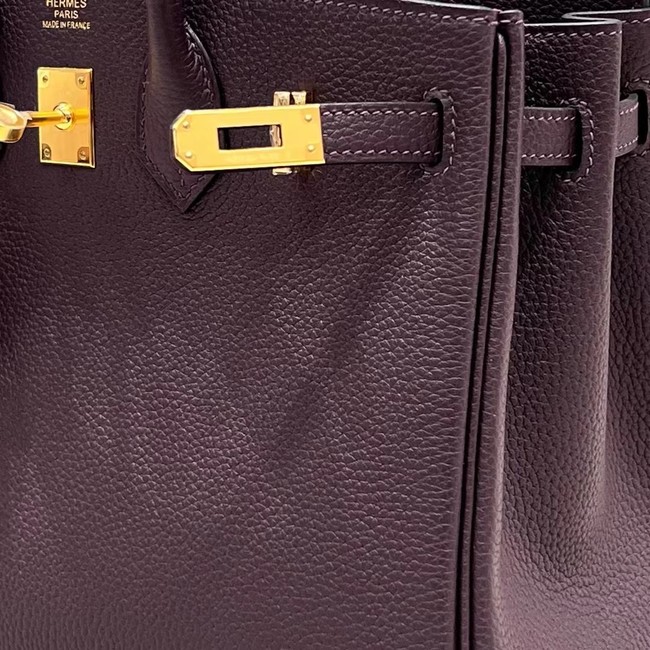 Hermes Birkin Bag Leather togo 5569 Chocolate