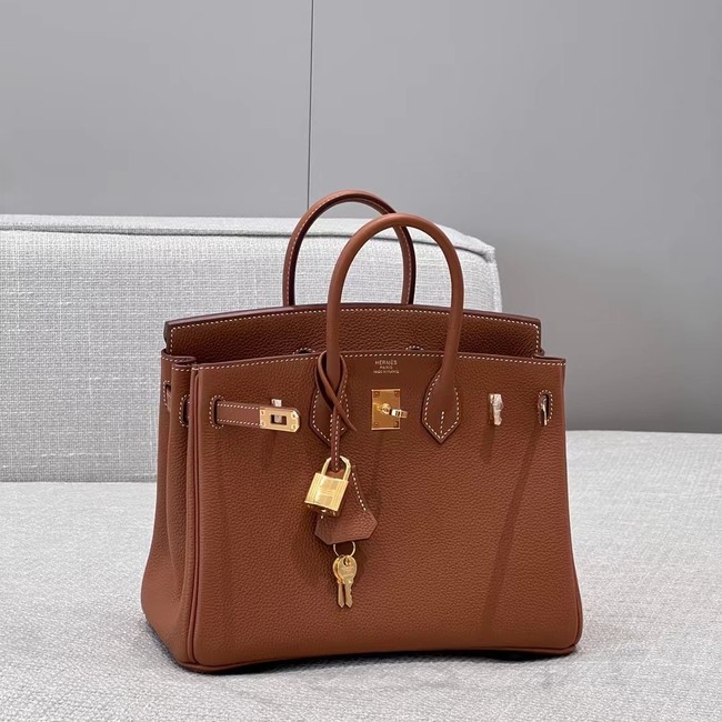 Hermes Birkin Bag Leather togo 5569 gold brown