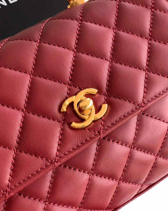 Chanel LARGE FLAP BAG WITH TOP HANDLE 92991-20